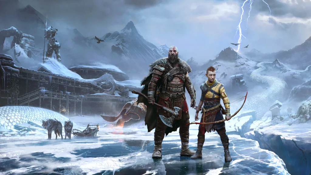 اکانت قانونی God of War Ragnarok برای PS4 و PS5