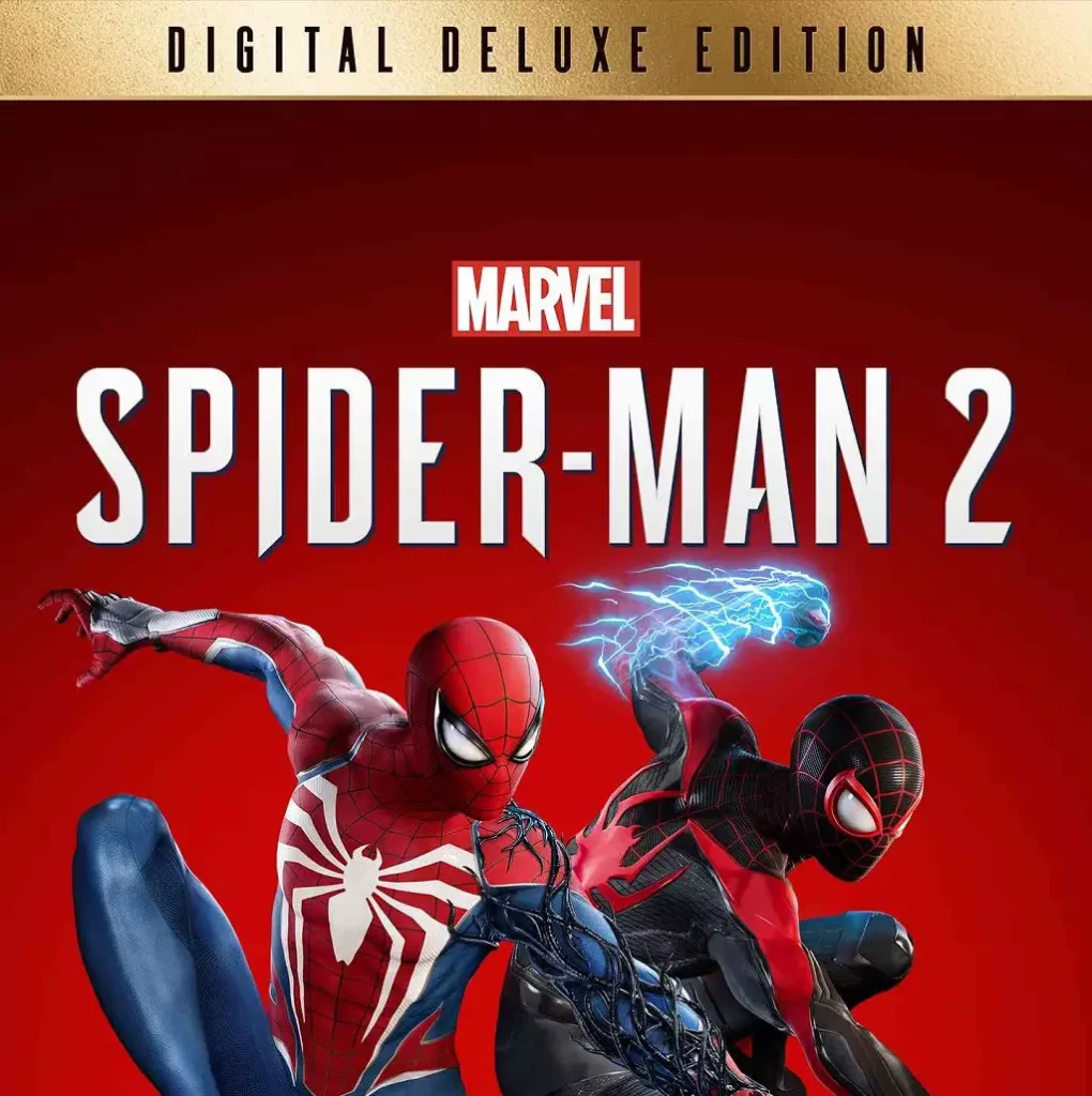 اکانت قانونی Marvel’s Spider-Man 2 Digital Deluxe Edition برای PS5