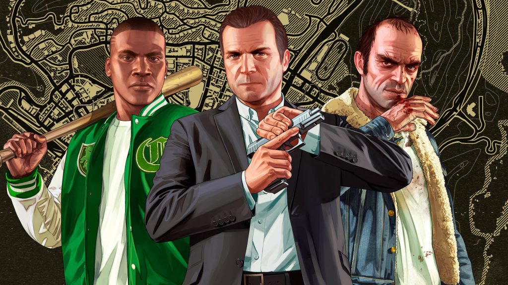 اکانت قانونی Grand Theft Auto V برای PS4 و PS5