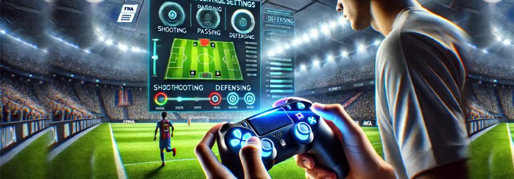 بهترین تنظیمات بازی EA FC 25 - تنظیمات کنترلر، گیم پلی