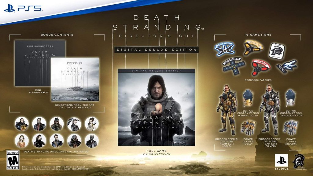 اکانت قانونی Death Stranding Director's Cut برای PS5
