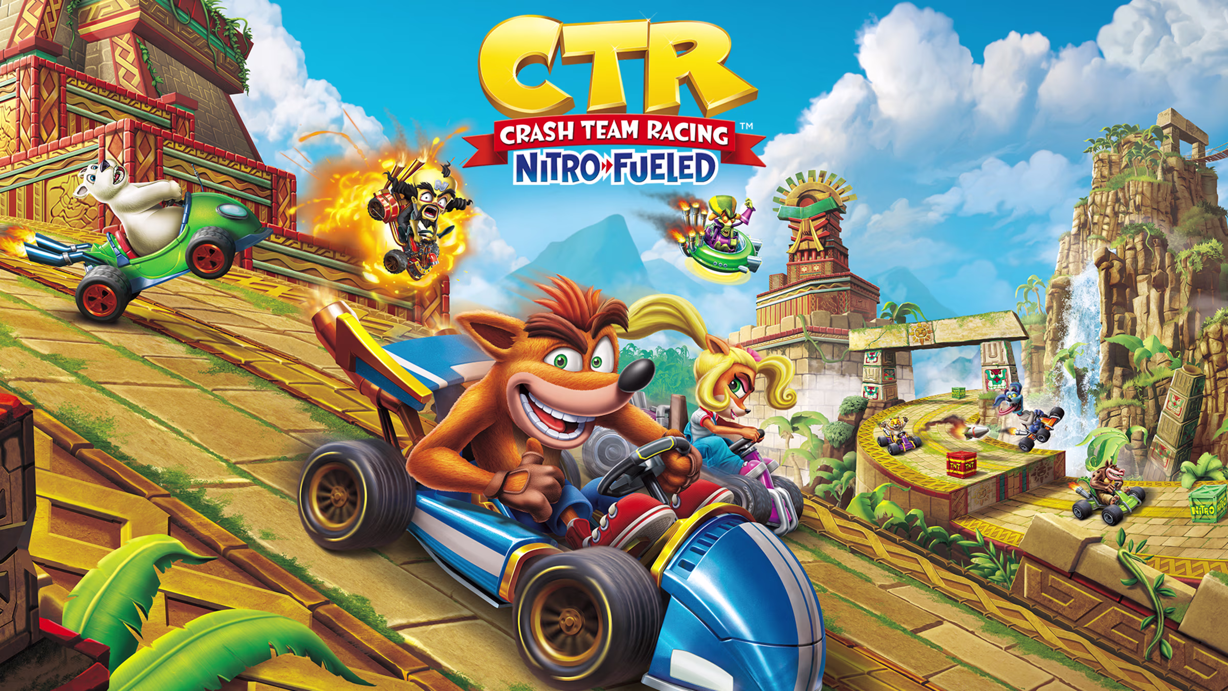 Crash Team Racing Nitro-Fueled یکی از بهترین بازی های کاپلی پلی استیشن