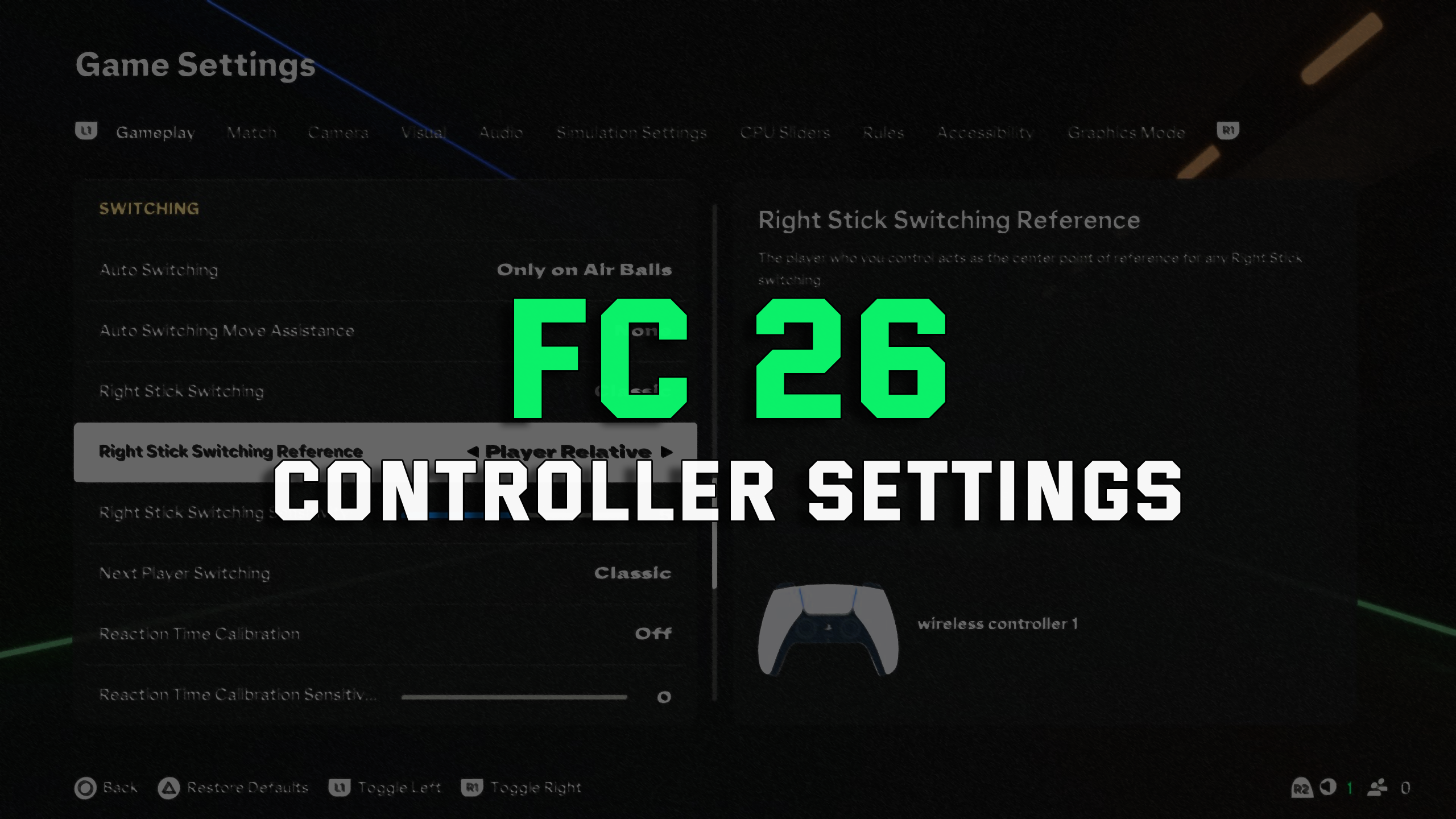بهترین تنظیمات دسته FC 26