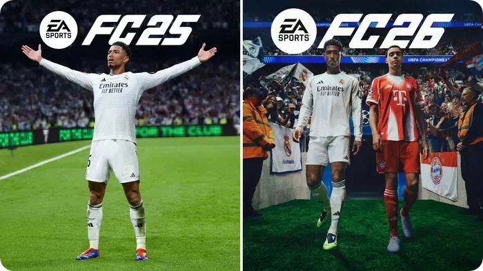 مقایسه FC 26 و FC 25 1 خرید آسان و مطمئن اکانت های ظرفیتی | خرید گیفت کارت پلی استیشن | خرید اشتراک پلاس | اکانت های قانونی PS4 و PS5 مقایسه FC 26 و FC 25