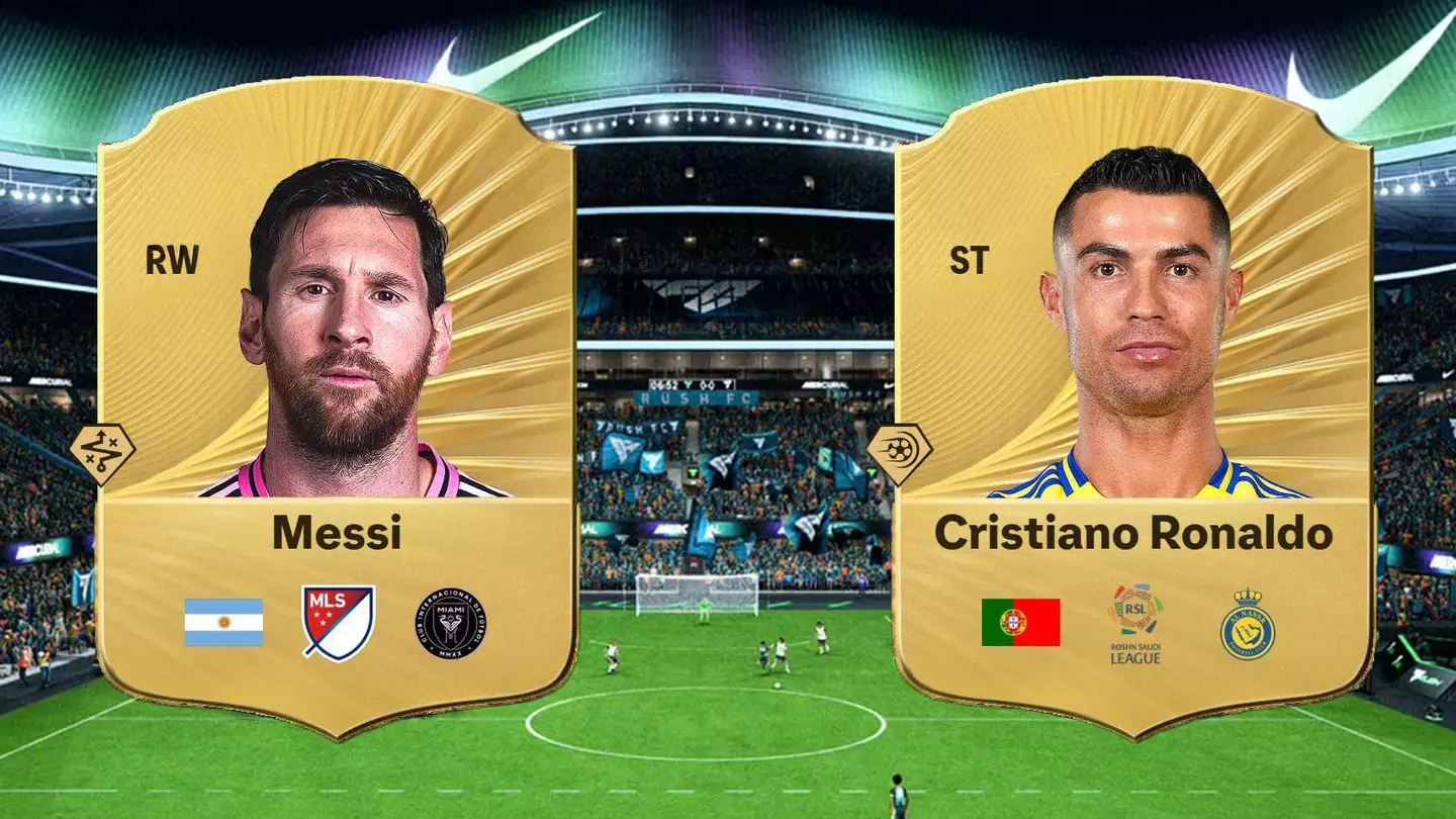 کارت رونالدو و مسی در FC 26