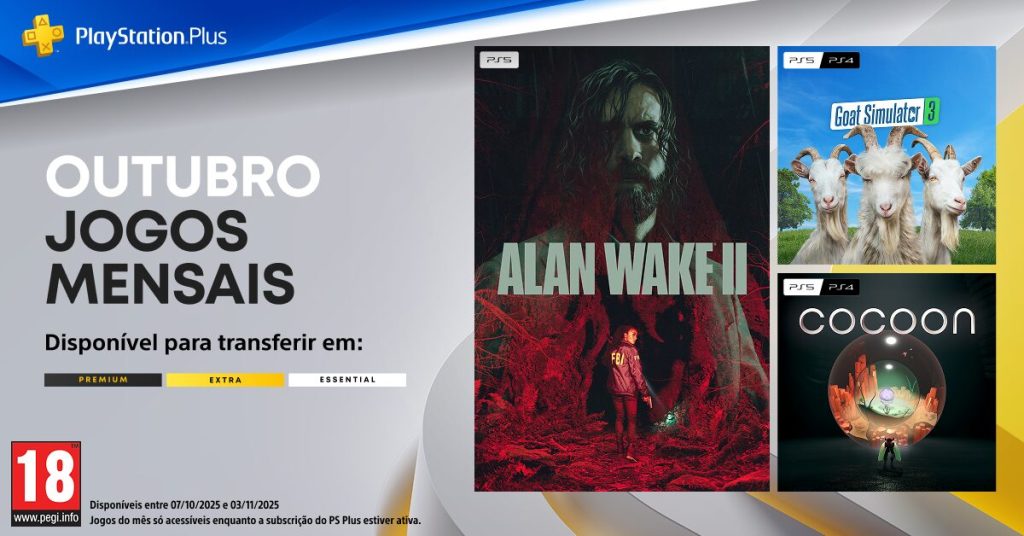 بازی های ماه اکتبر پلی استیشن پلاس