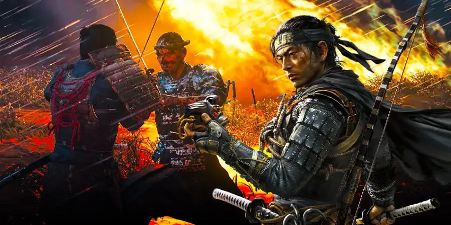 آموزش دفاع در ghost of tsushima